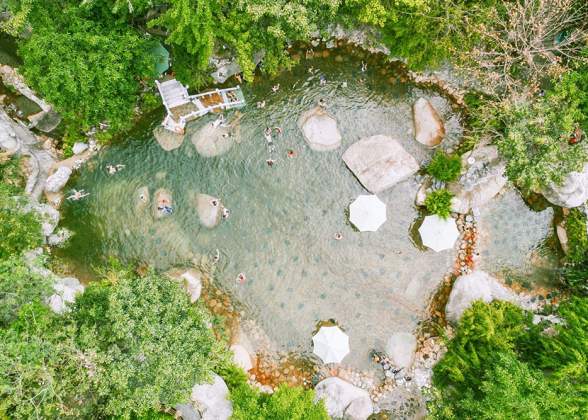 峴港財神山紐倫泰溫泉樂園 Than Tai Hot Springs Park