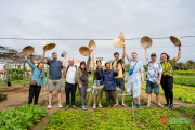 One Day Farming With Farmer in Tra Que village - Local Life Experience