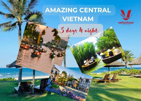 5D4N Danang – Hoi An – Coconut Village– Hue City – Ba Na Hills